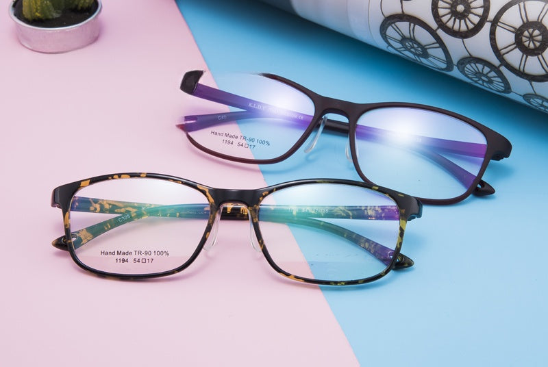 Chashma Mens Full Rim Square Tr 90 Titanium Sport Eyeglasses 1194 — view 1 | Chashma at FuzWeb