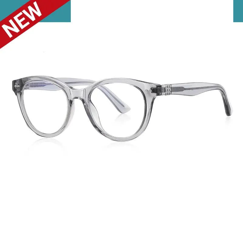Vicky Unisex Full Rim Round Tr 90 Titanium Reading Glasses 622231.
