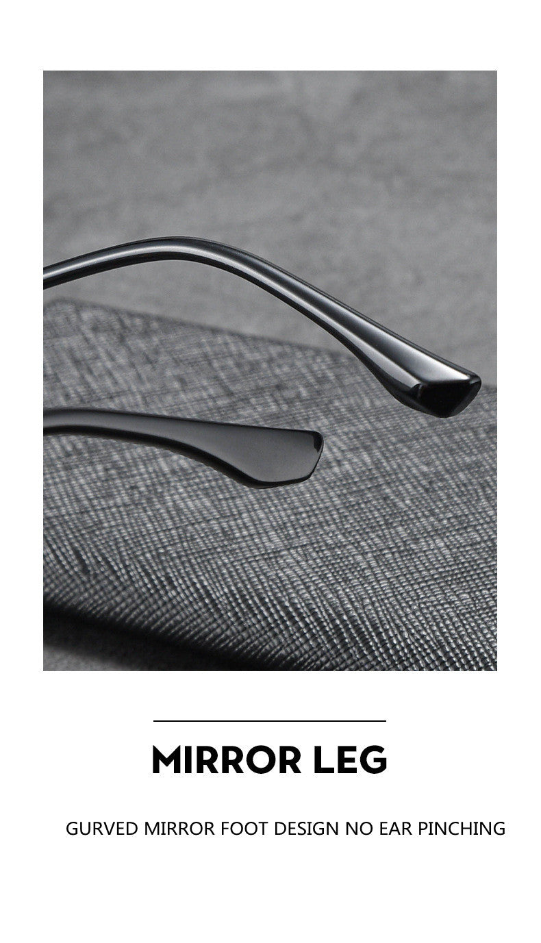 Kocolior Unisex Full Rim Square Titanium Alloy Hyperopic Reading Glasses 39206.