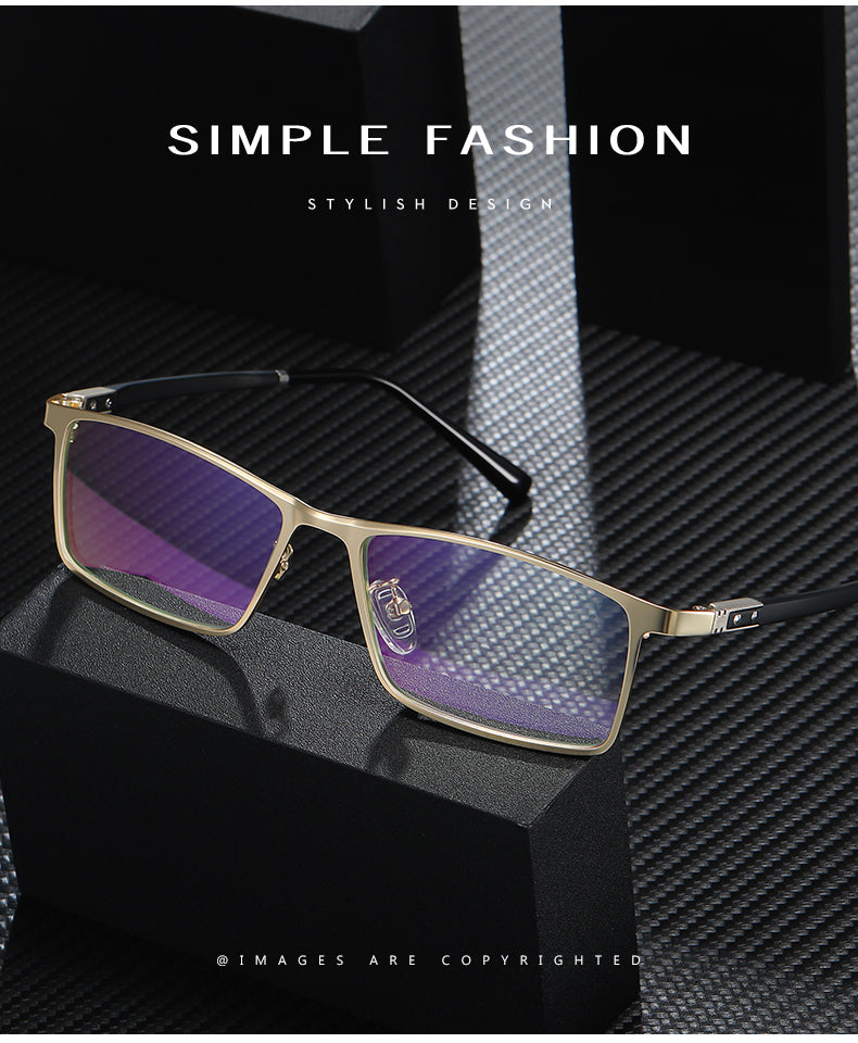 Hotochki Mens Full Rim TR-90 Resin Alloy Frame Eyeglasses T316 — view 2 | Hotochki at FuzWeb