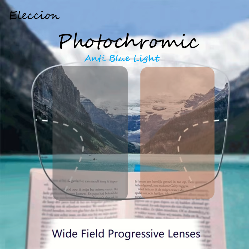 Eleccion Widest Field Progressive Photochromic Anti Blue Lenses Lenses Eleccion Lenses