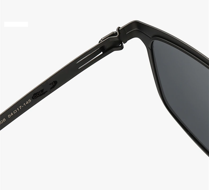 Black Mask Unisex Full Rim Oval Double Bridge Steel Sunglasses 396108