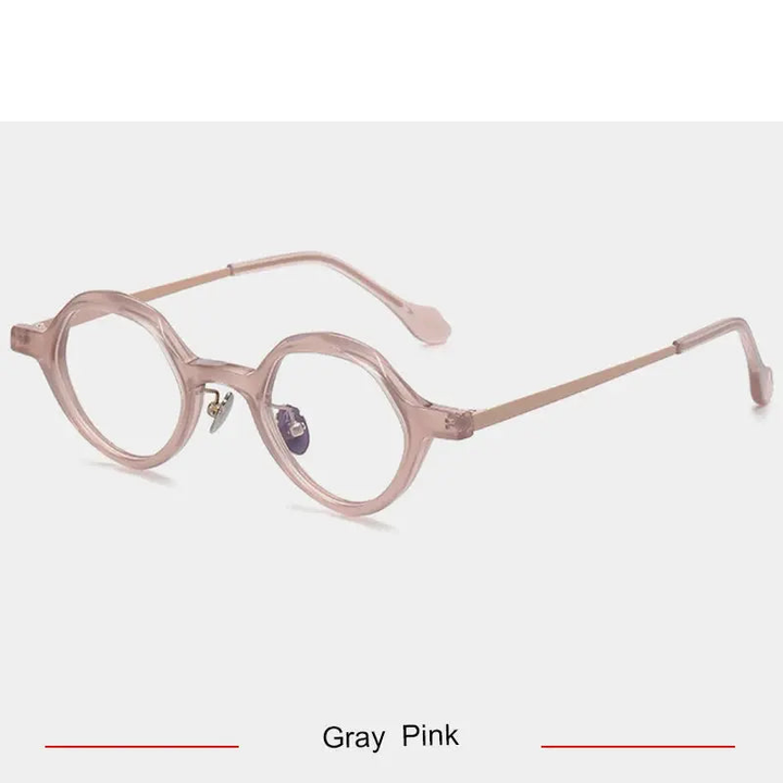 Krasivyy Unisex Full Rim Oval Titanium Acetate Eyeglasses 96071.