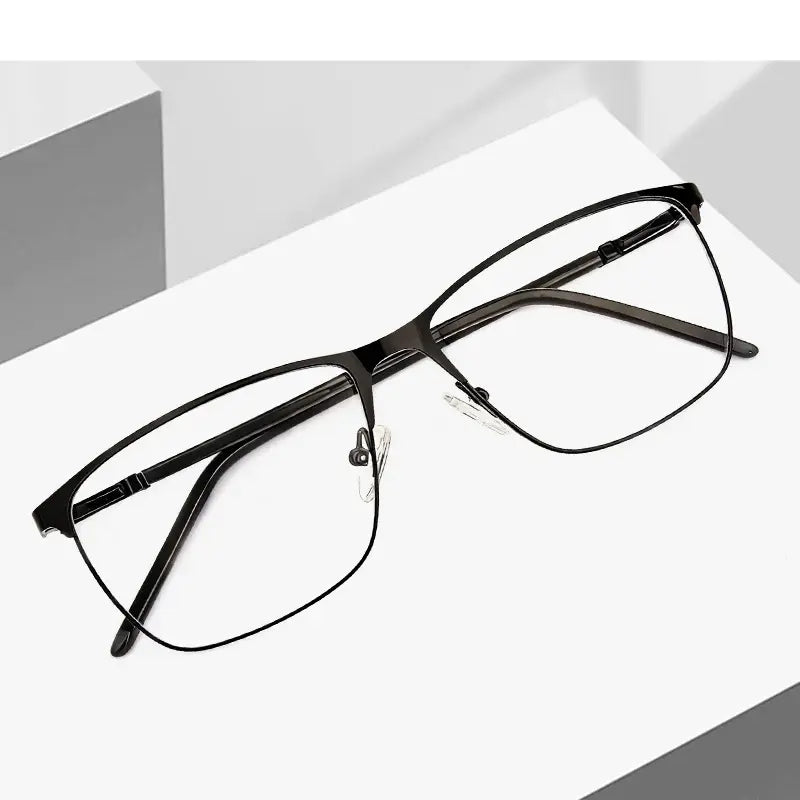 Kansept Women's Full Rim Square Metal Frames 900400 FuzWeb