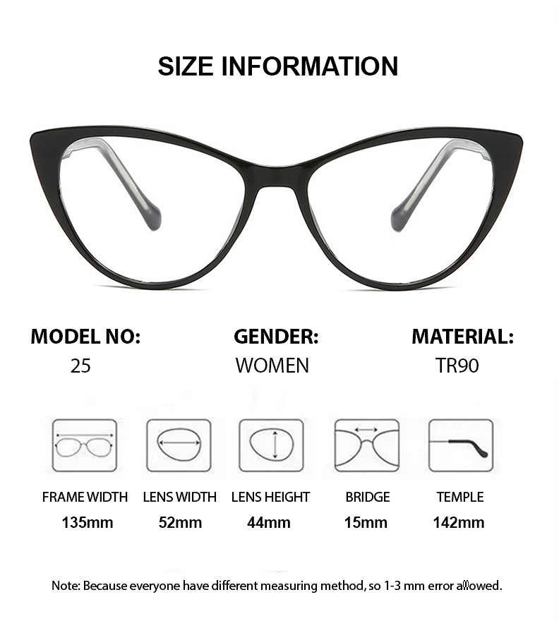 Chashma Ochki Womens Full Rim Cat Eye Tr 90 Alloy Eyeglasses 369125 — view 1 | Chashma Ochki at FuzWeb