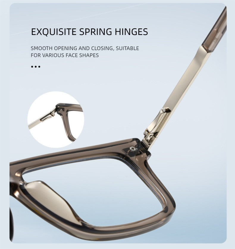 Kansept Womens Full Rim Square Tr 90 Alloy Reading Glasses 600234 — view 1 | Kansept at FuzWeb