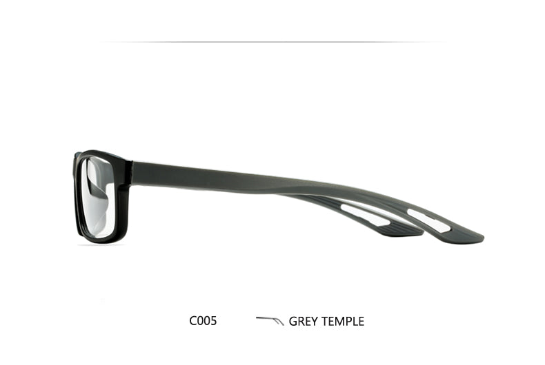 Oveliness Unisex Full Rim Square Tr 90 Titanium Sport Eyeglasses Olad55p.