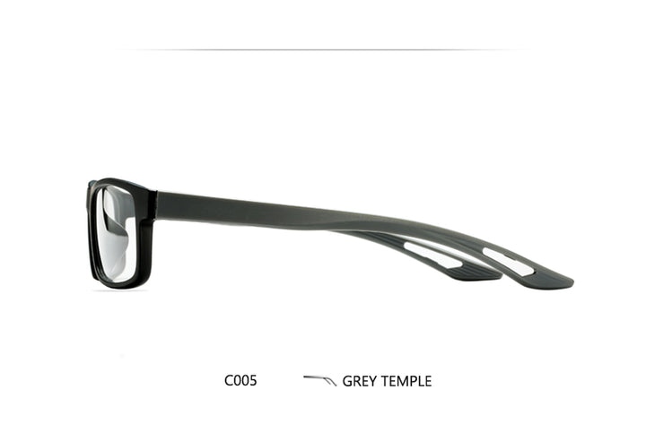Oveliness Unisex Full Rim Square Tr 90 Titanium Sport Eyeglasses Olad55p.