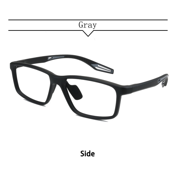 Kocolior Unisex Full Rim Square Tr 90 Photochromic Reading Glasses 725510.