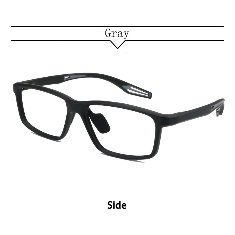 Kocolior Unisex Full Rim Square Tr 90 Photochromic Reading Glasses 725510.