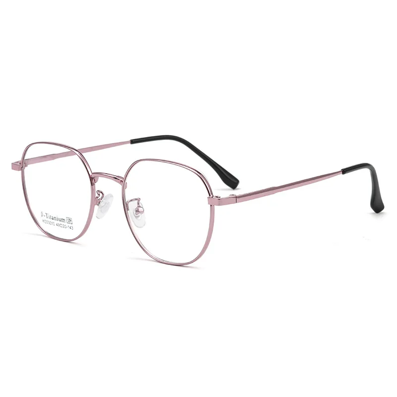 Gmei Optical KO33010K women's square alloy prescription eyeglasses — view 6