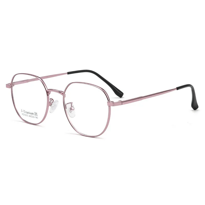 Gmei Optical KO33010K women's square alloy prescription eyeglasses — view 6
