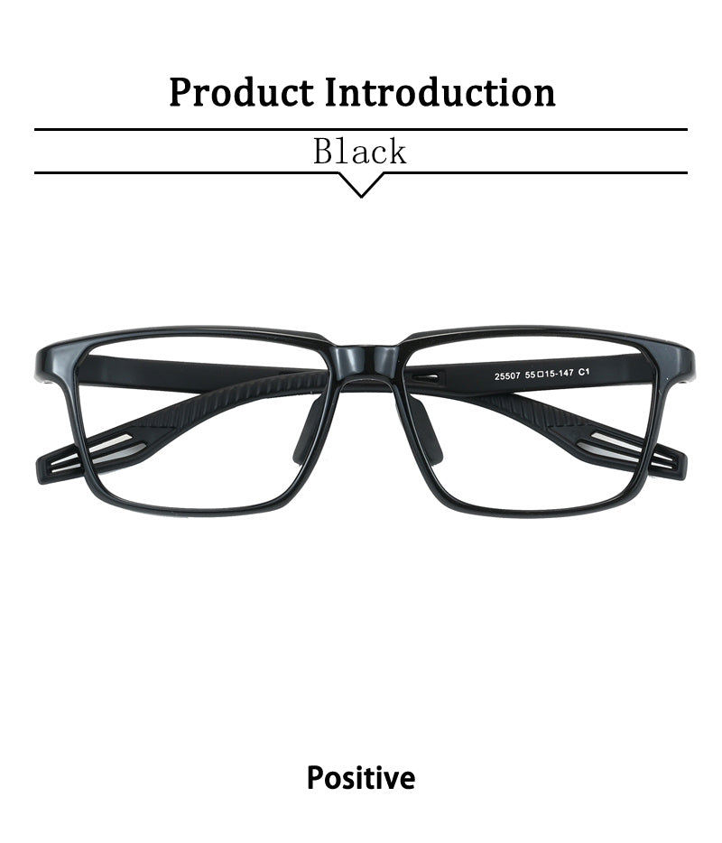 Kocolior Unisex Full Rim Square Tr 90 Photochromic Reading Glasses 725507 — view 2 | Kocolior at FuzWeb