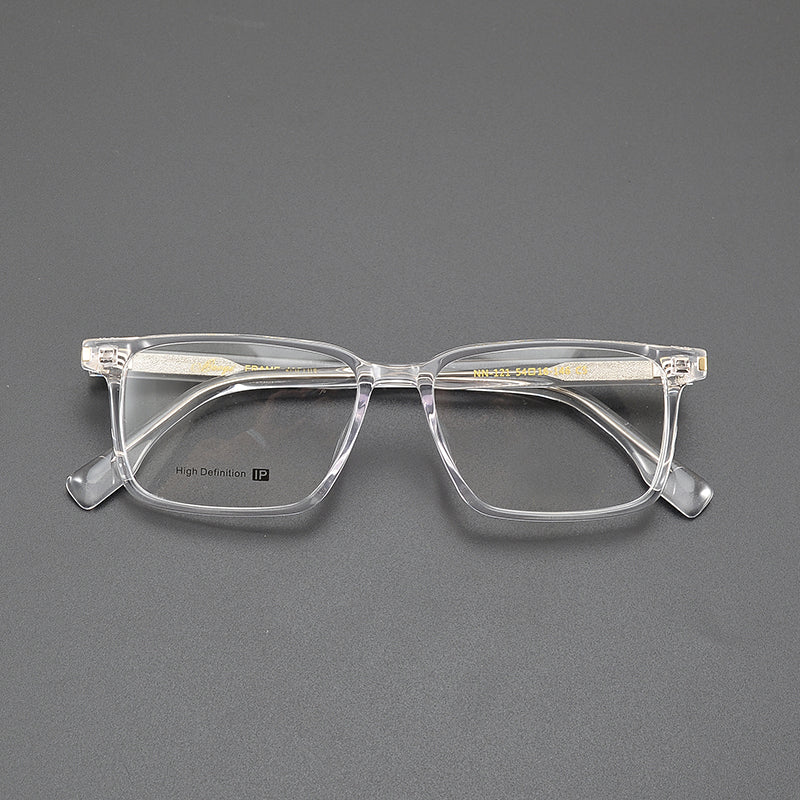 Nobler Unisex Full Rim Square Acetate Eyeglasses 84121.