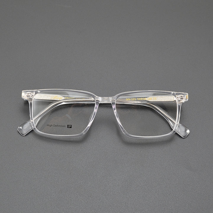 Nobler Unisex Full Rim Square Acetate Eyeglasses 84121.