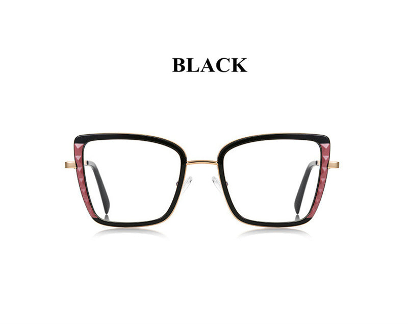 Summer Flower Womens Full Rim Square Tr 90 Titanium Eyeglasses 31464 — view 2 | Summer Flower at FuzWeb