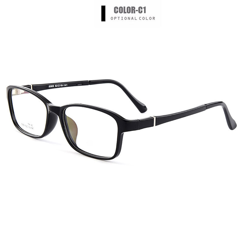Gmei Unisex Eyeglasses Ultra-Light Tr90 Plastic 4 Colors M5069 — view 4 | Gmei Optical at FuzWeb