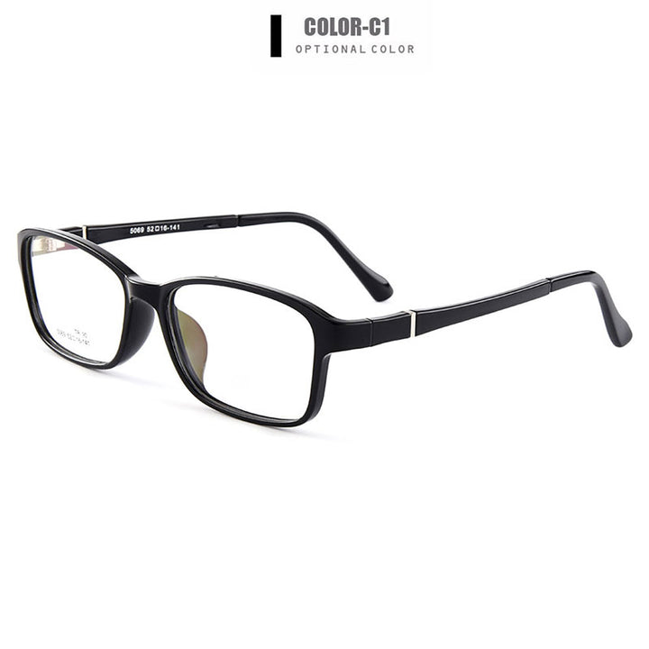 Gmei Unisex Eyeglasses Ultra-Light Tr90 Plastic 4 Colors M5069 — view 4 | Gmei Optical at FuzWeb