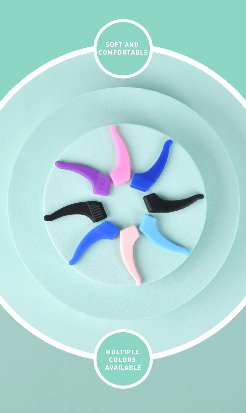 Secg Unisex Anti Slip Silicone Temple Ear Accessories 1036 — view 2 | Secg at FuzWeb