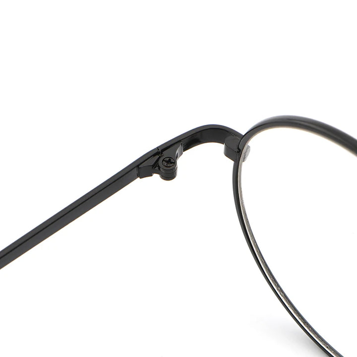 Hdcrafter Womens Full Rim Round Alloy Frame Eyeglasses Lx3048 — view 25 | Hdcrafter Eyeglasses at FuzWeb