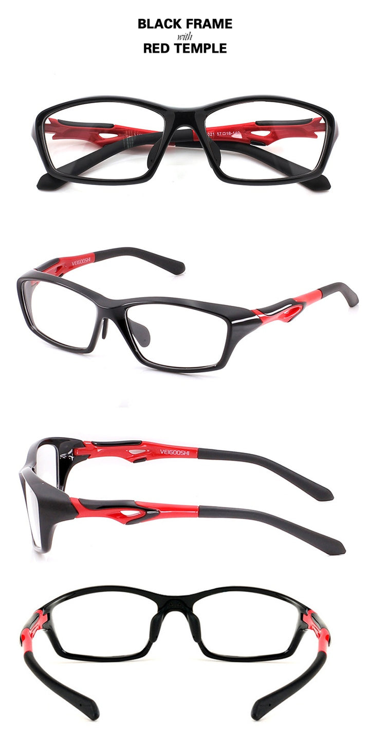 Chashma Ochki Unisex Full Rim Square Tr 90 Titanium Eyeglasses 318021 — view 2 | Chashma Ochki at FuzWeb