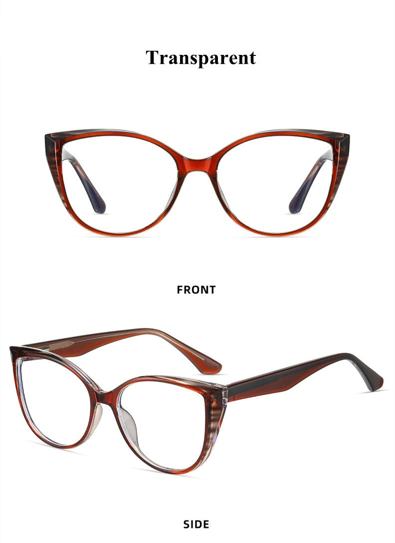 Chashma Ottica Womens Full Rim Cat Eye Tr 90 Titanium Eyeglasses 87224 — view 2 | Chashma Ottica at FuzWeb