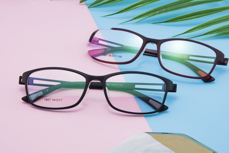 Chashma Mens Full Rim Square Tr 90 Eyeglasses 1807 — view 1 | Chashma at FuzWeb