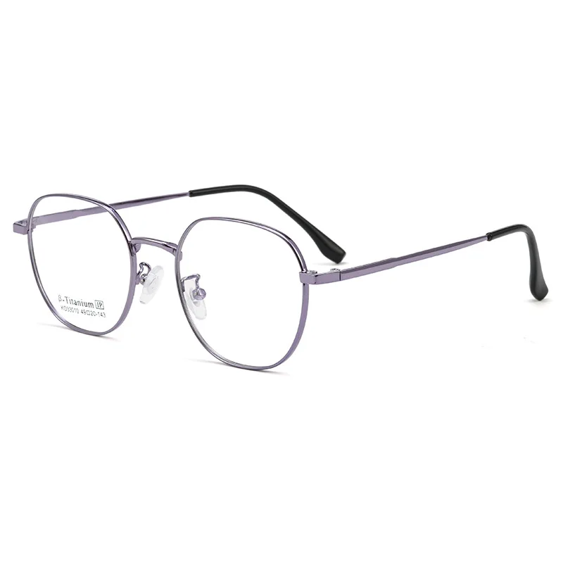 Gmei Optical KO33010K women's square alloy prescription eyeglasses — view 5