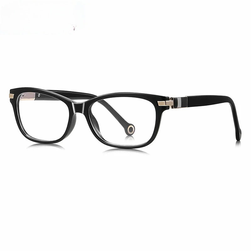 Chashma Ochki Unisex Full Rim Square Tr 90 Alloy Eyeglasses 881220.