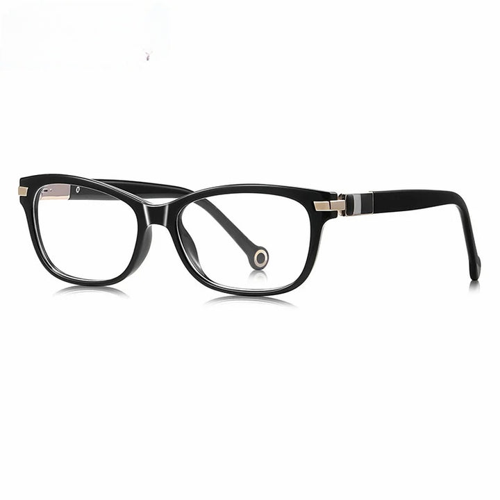 Chashma Ochki Unisex Full Rim Square Tr 90 Alloy Eyeglasses 881220.