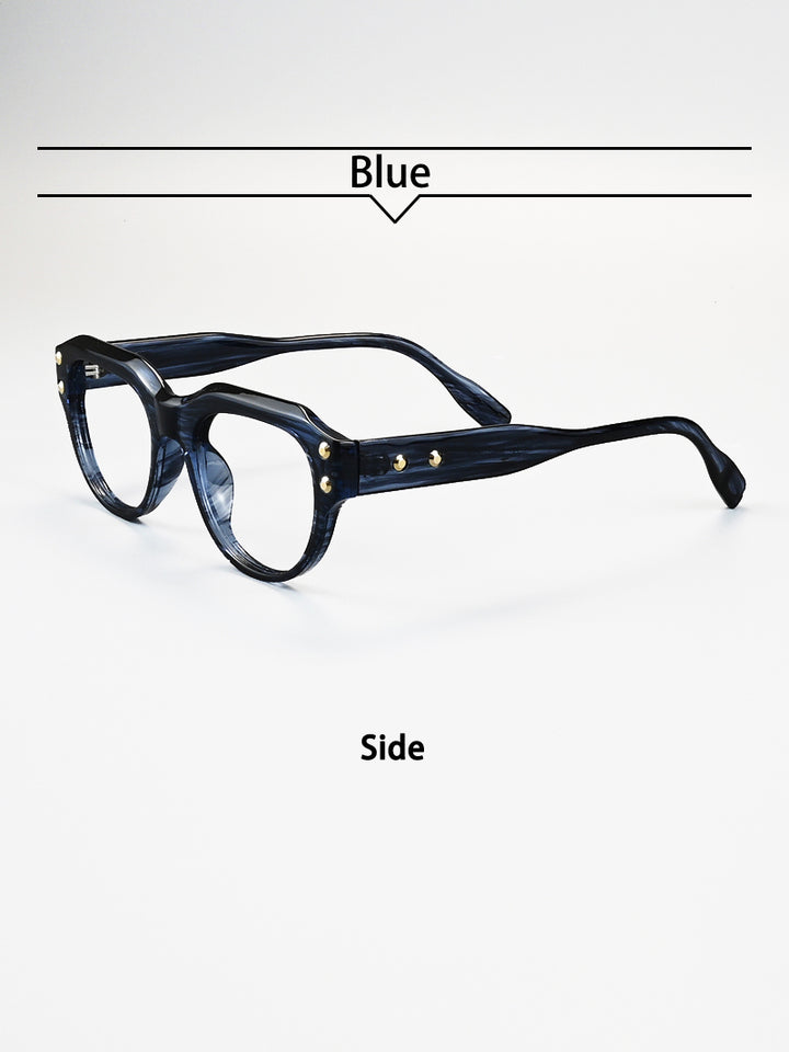Kocolior Unisex Full Rim Oval Tr 90 Photochromic Reading Glasses 671027.