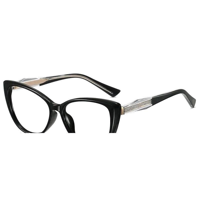 Vicky Women's Full Rim Butterfly Tr 90 Alloy Reading Glasses 582006.