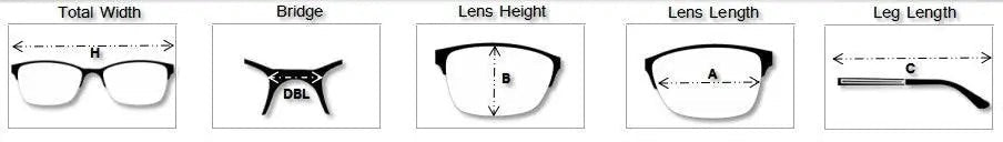 Chashma Unisex Full Rim Square Titanium Tr 90  Reading Glasses 1356 — view 3 | Chashma at FuzWeb