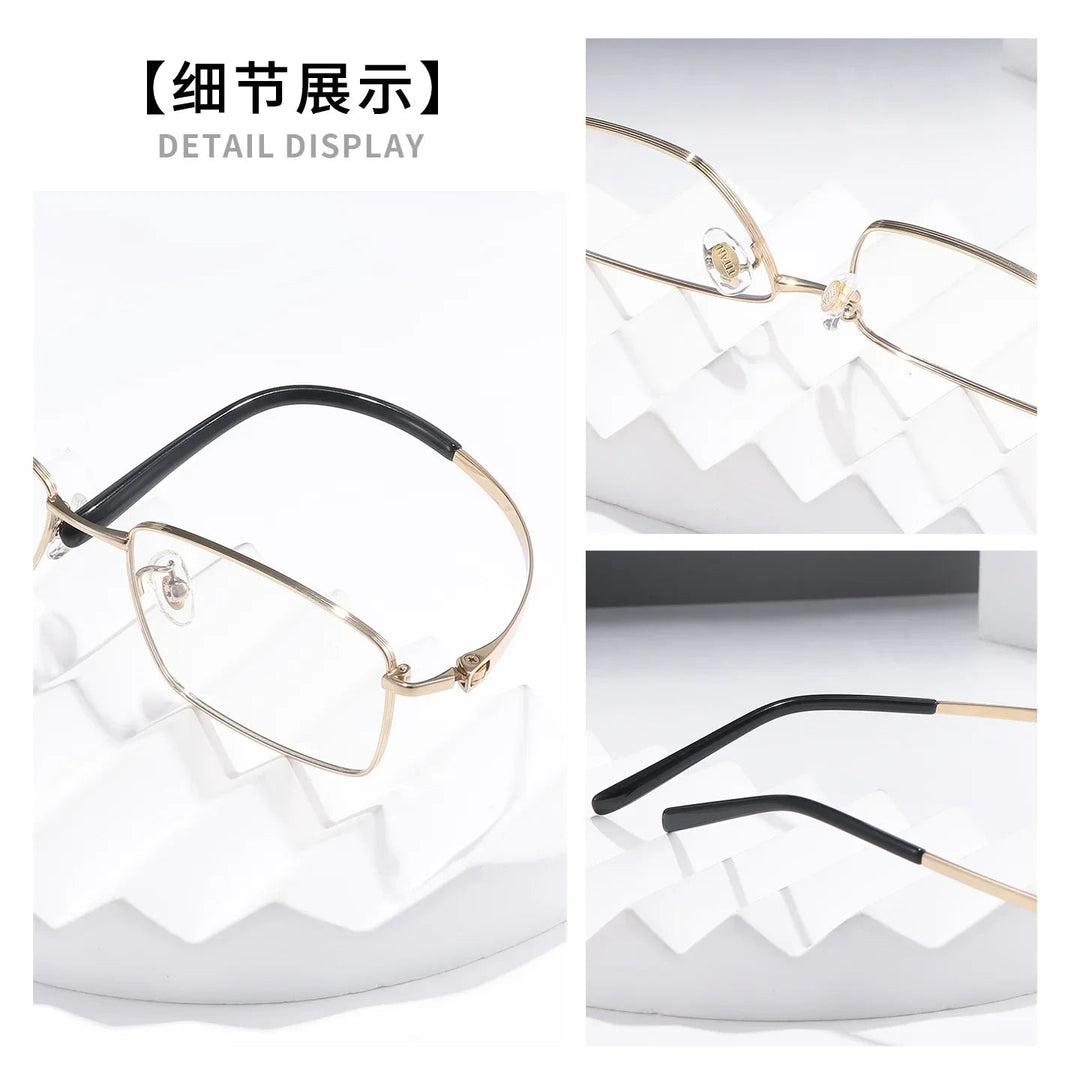 Bclear Men Full Rim Square Titanium Eyeglasses SM-91357 - view 4
