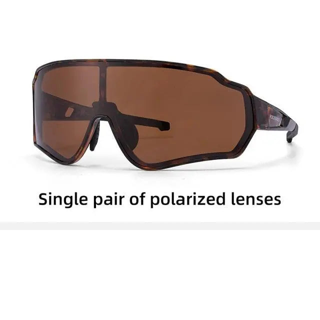 Rockbros Unisex Full Rim Rectangle Acetate Polarized Cycling Sunglasses 1000.
