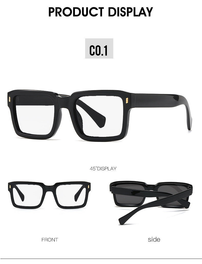 Kocolior 491001 Unisex Full Rim Square PC Frames FuzWeb