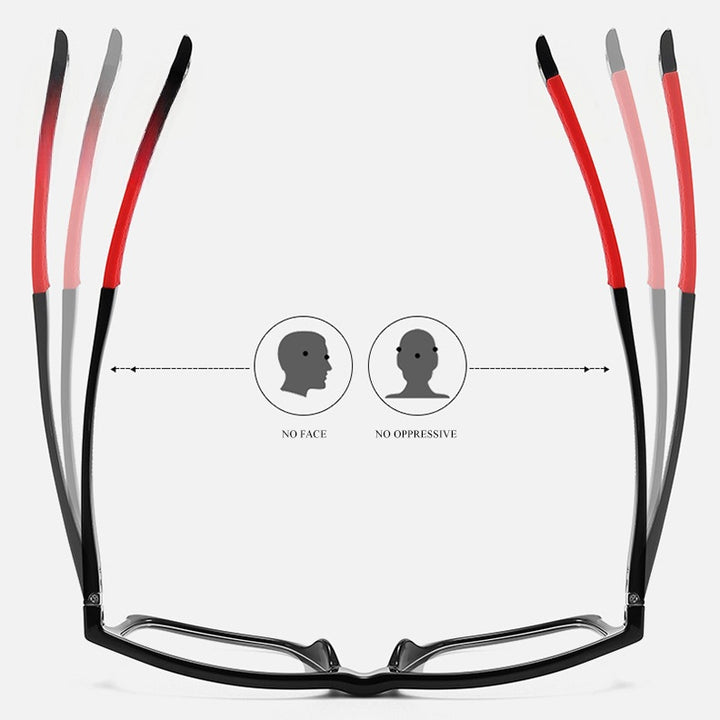 Chashma Ochki Unisex Full Rim Square Tr 90 Titanium Eyeglasses 885827 — view 2 | Chashma Ochki at FuzWeb