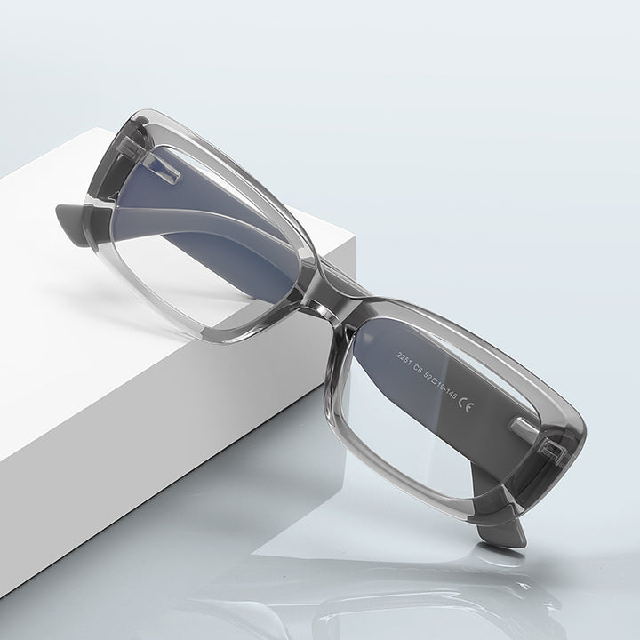 Vicky Womens Full Rim Rectangle Tr 90 Titanium Reading Glasses 512251 — view 1 | Vicky at FuzWeb