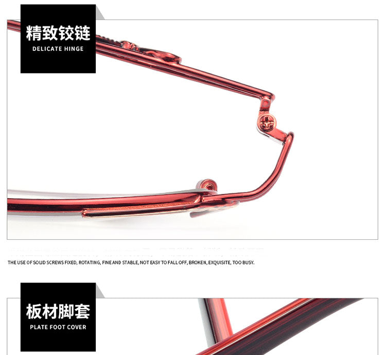 Womens Full Rim Eyeglasses Alloy Frame S2834 — view 7 | Bclear at FuzWeb