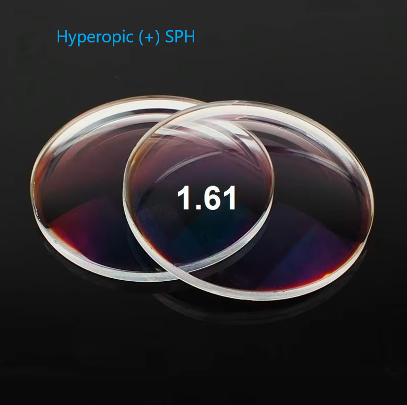 Eleccion Single Vision Clear Lenses Lenses Eleccion Lenses 1.61 Hyperopic (With Plus Sign in the SPH