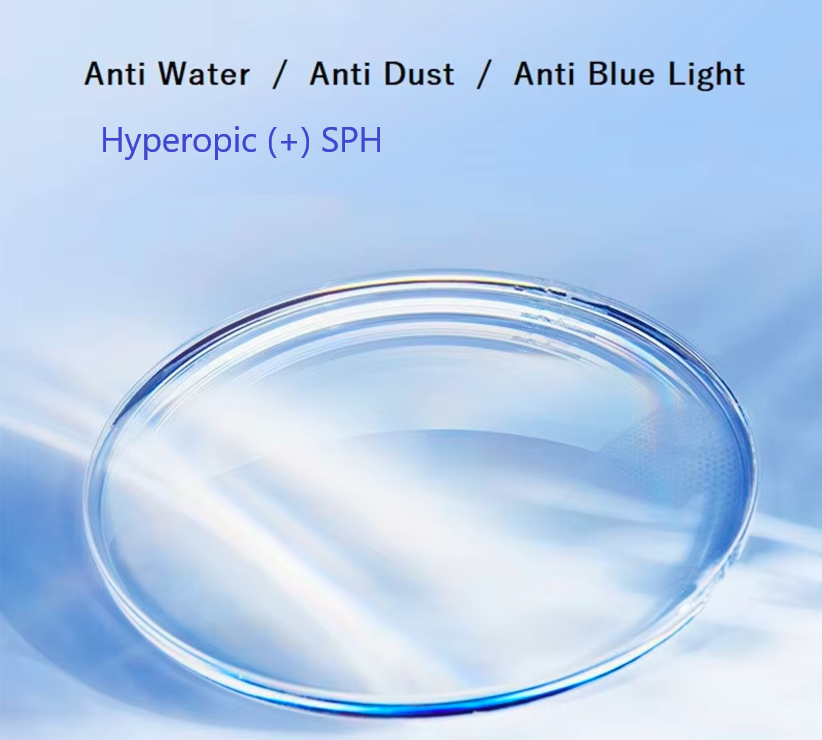 Eleccion Single Vision Clear Anti Blue Light Lenses Lenses Eleccion Lenses 1.56 Hyperopic (With a Plus Sign in the SPH)