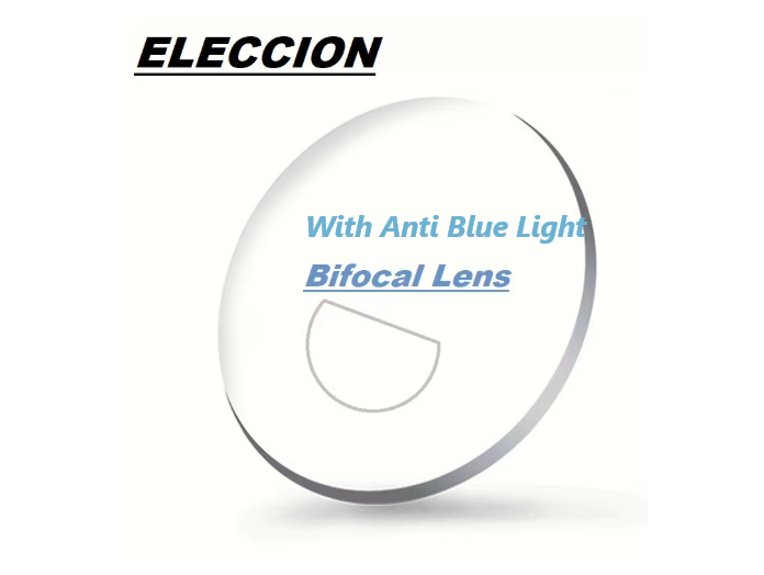 Eleccion 1.56 Index Flat Top Bifocal Clear Lenses Lenses Eleccion Lenses With Anti Blue Light