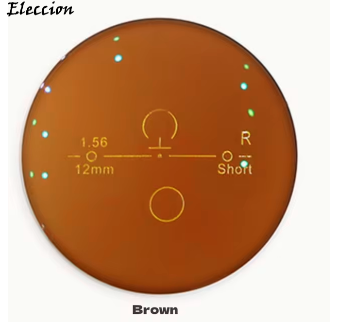 Eleccion Free Form Progressive Photochromic Lenses Lenses Eleccion Lenses 1.56 Brown