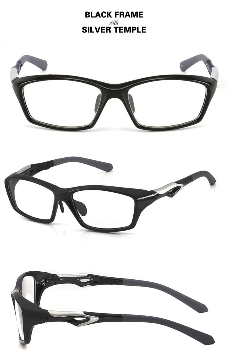 Chashma Ochki Unisex Full Rim Square Tr 90 Titanium Eyeglasses 318021.