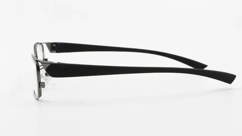Bclear Mens Full Rim Alloy Frame Eyeglasses TR-90 Temples S1976 — view 14 | Bclear at FuzWeb