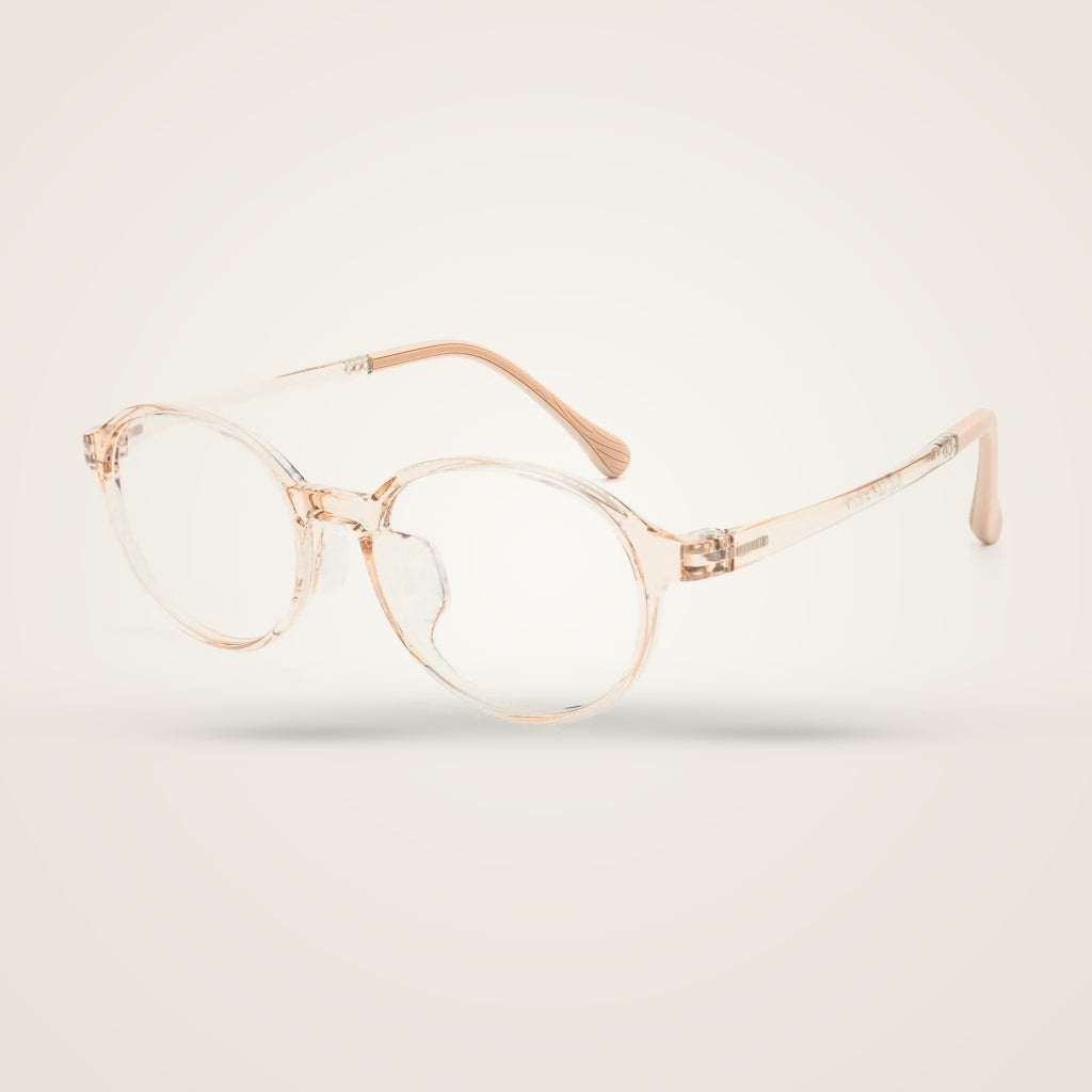 Bclear Unisex Full Rim Round TR90 Eyeglasses 6008LS — view 4 | Bclear at FuzWeb
