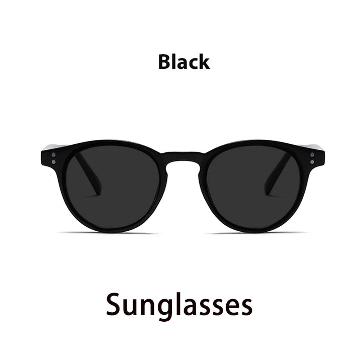 Kocolior Unisex Full Rim Round Acetate Hyperopic Reading Glasses 3313.