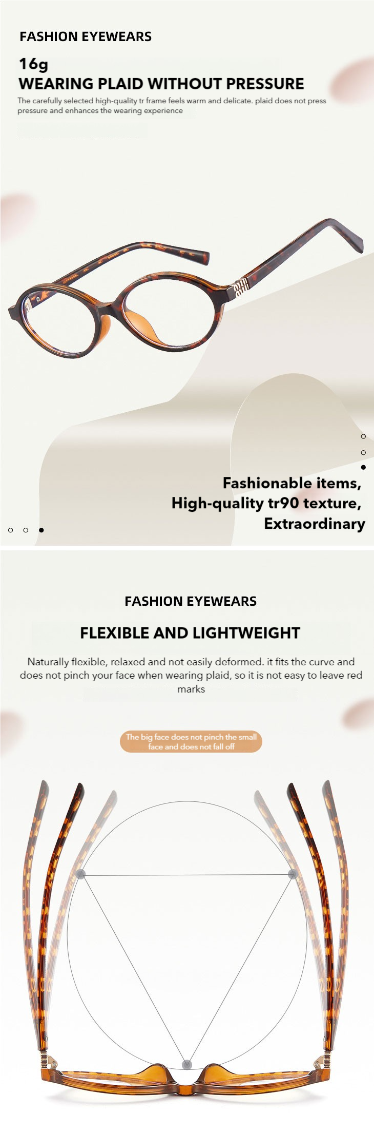 Kansept Womens Full Rim Oval Acetate Reading Glasses 75691 — view 1 | Kansept at FuzWeb