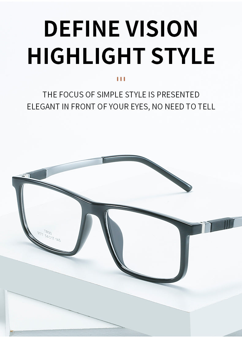 Hotochki Unisex Full Rim Frame Eyeglasses Anti Blue Light 9177.