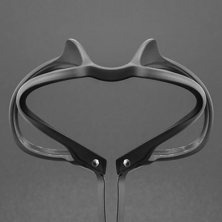 Kocolior Unisex Full Rim Square Tr 90 Titanium Hyperopic Reading Glasses 8922 — view 3 | Kocolior at FuzWeb
